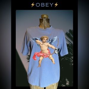 ⚡️OBEY⚡️ Watch Out Vintage Box T-Shirt